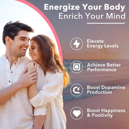 L-Tyrosine Gummies, 10-in-1 Supplement for – Ashwagandha: An adaptogen that may help the body manage stress and – Image 3