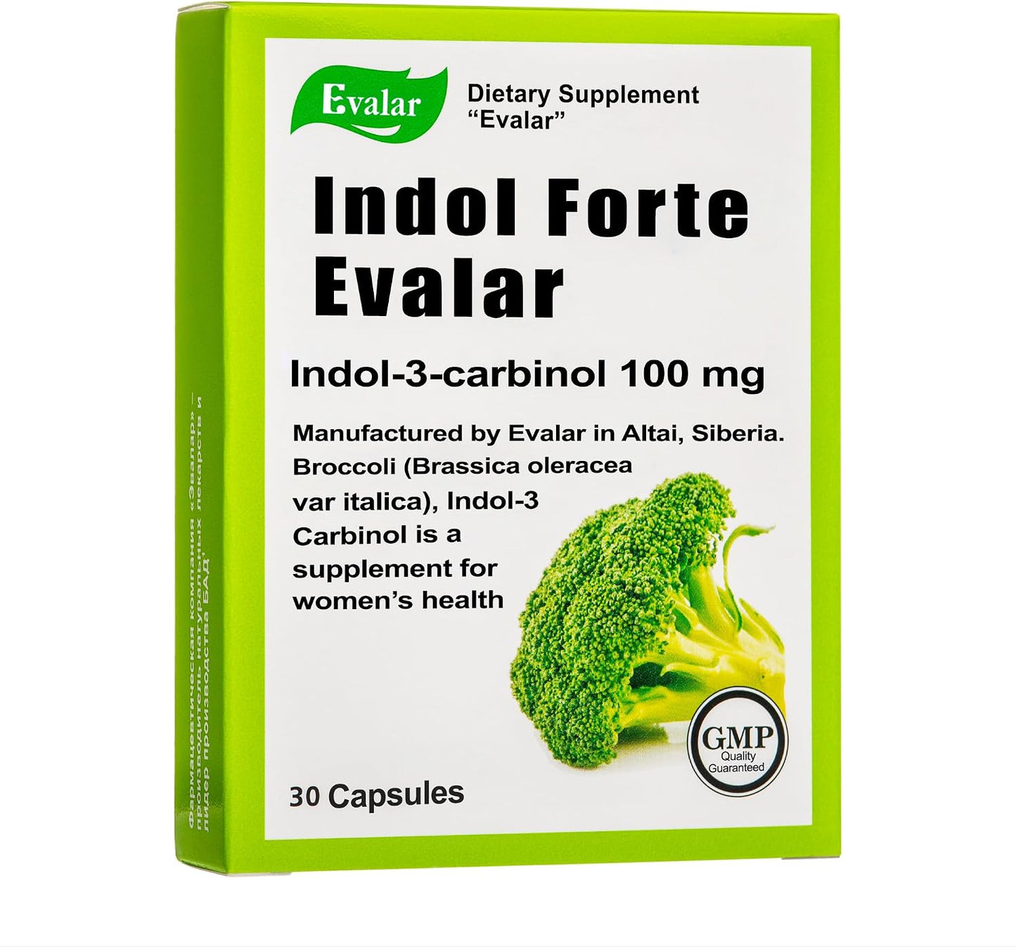 Evalar Broccoli Indol-3 Extract - 30 Capsules - görsel 1