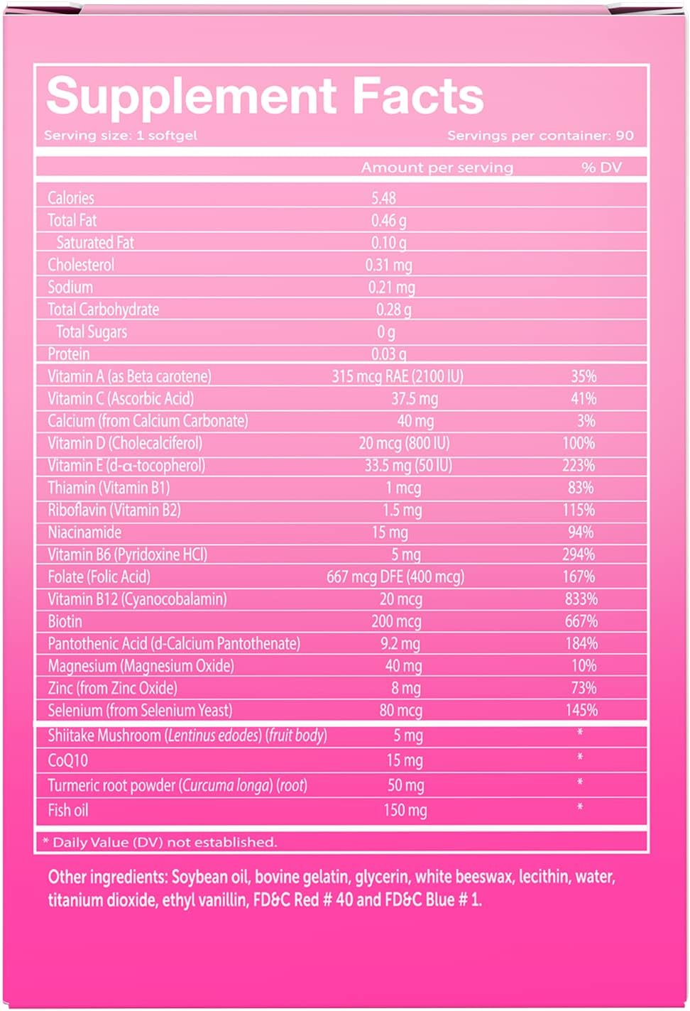 Vivioptal Women Multivitamin with CoQ10 & Omega-3, 90 Capsules, German Formula - görsel 3
