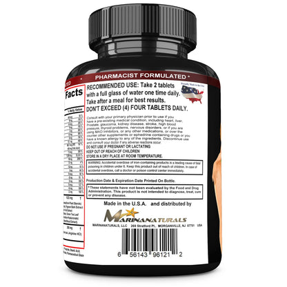 CURVIMORE Hair Growth Supplement - Biotin 10000mcg, Keratin, Collagen, Silica, Horsetail - 60 Tablets
