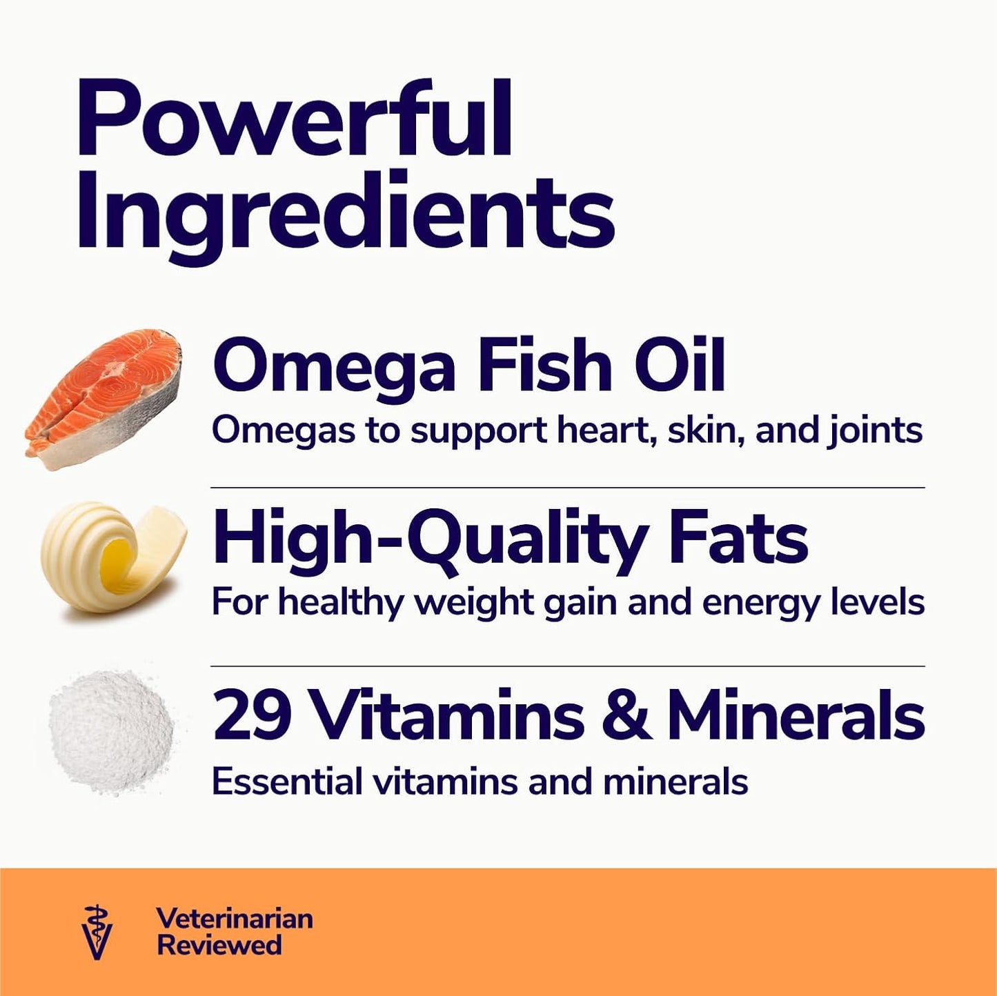 High-Kilojoule Weight Gainer for Dogs & Cats - Multivitamin Gel with Omega-3 Fish Oil and Calcium - görsel 4
