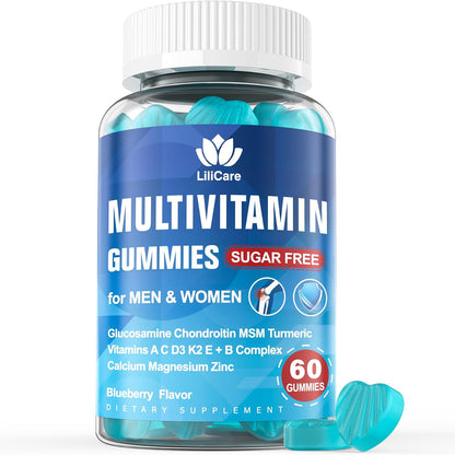 LILICARE Men's & Women's's Sugar-free – Methylated B-Complex: Contains methylcobalamin (B12) and methylfolate to – Image 1