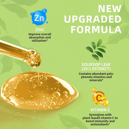 Lukaree Pure Soursop Graviola Leaf Extract – – Gut health: Traditionally used to promote digestive comfort, – Image 2