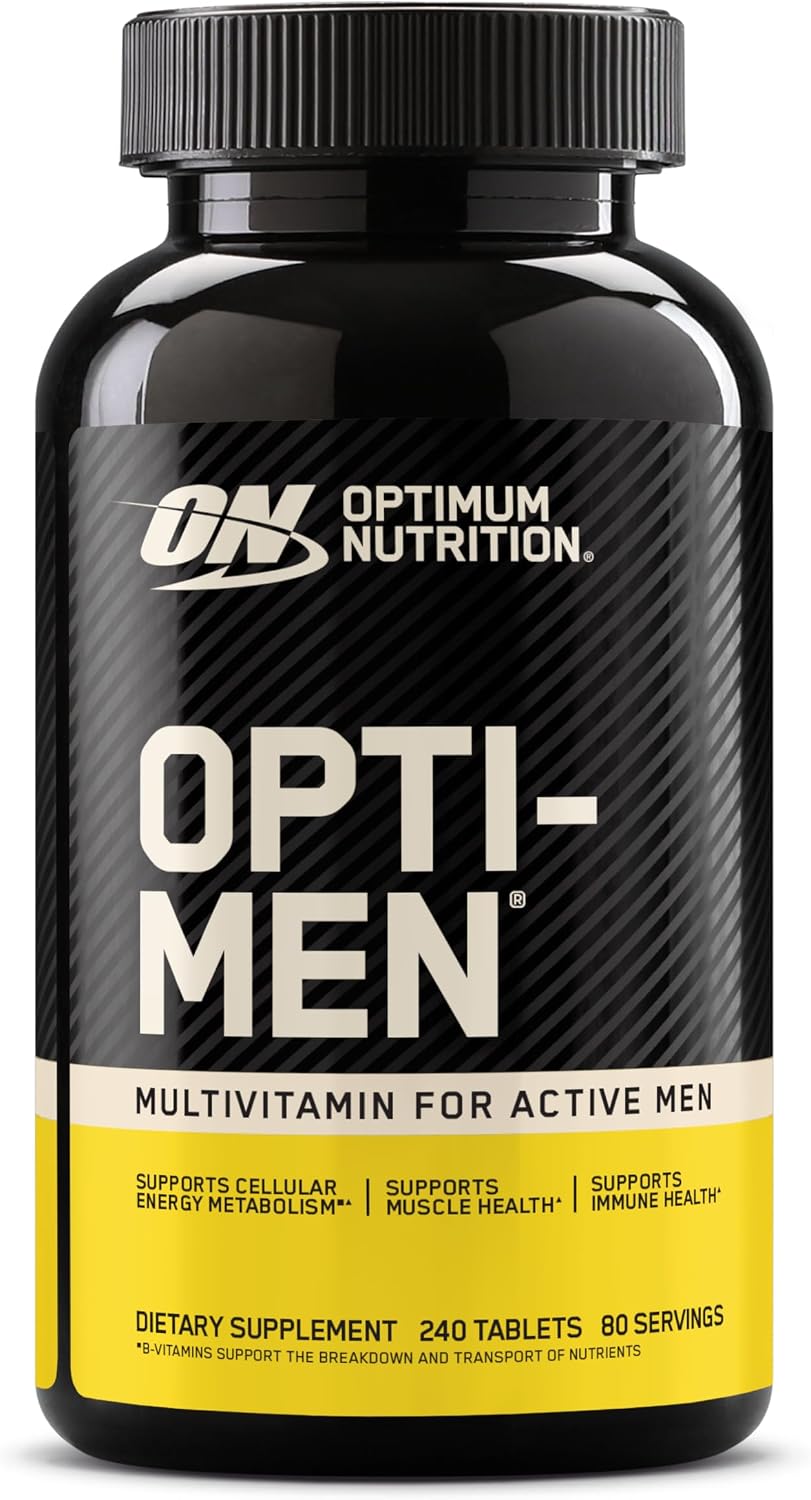 Optimum Nutrition Opti-Men Daily Multivitamin for Men, 240 Tablets - görsel 9