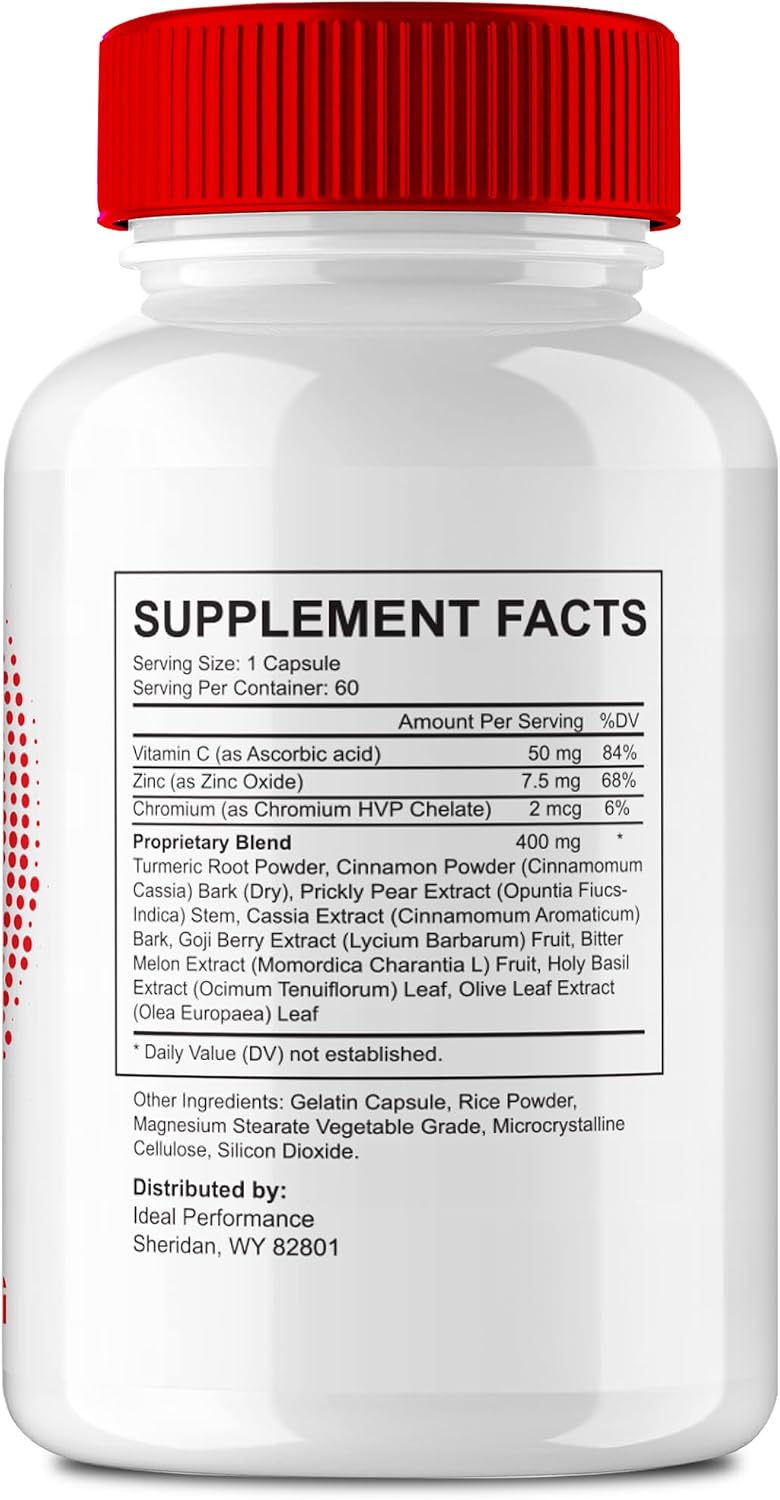 Glyco Sync Glyco Optimizer Capsules - Blood Formula Support Supplement - Premium All Natural - 3 Pack - görsel 2