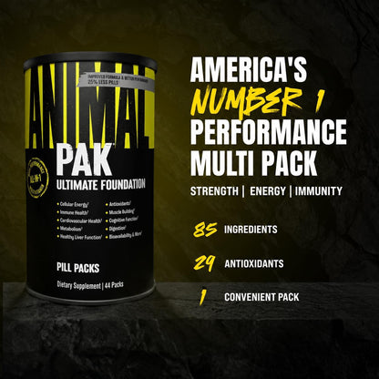Animal Pak - All-in-One Multivitamin for Men & Women