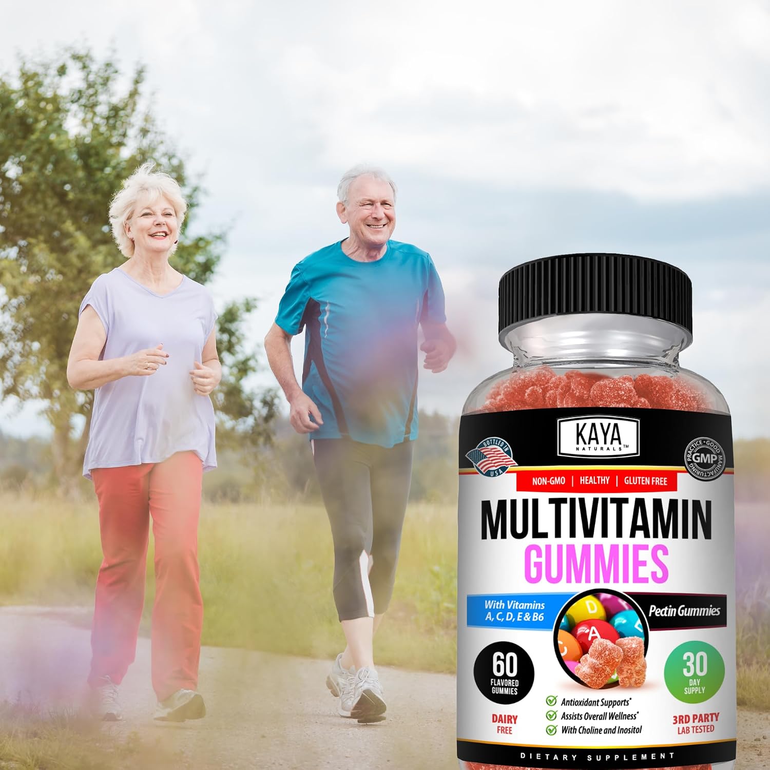 Kaya Naturals Adult Multi Vitamin Gummy, 60 Gummies - görsel 8