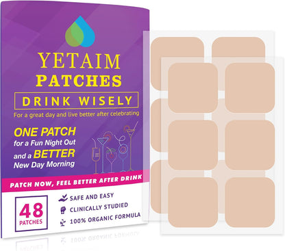YETAIM Recovery Patches – 48 Patches for Energy Boost and Fast Recovery – Image 1