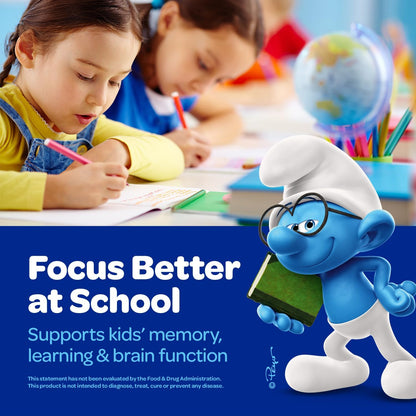 Smurfs Focussed Gummies for Kids
