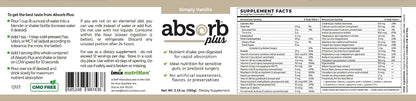 Absorb Plus Elemental Shake – Simply Vanilla – Versatile Use: Add to smoothies, oatmeal, yoghurt, or simply mix – Image 4
