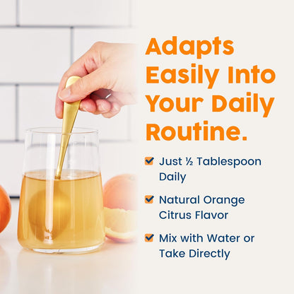 NativePath Liposomal Vitamin C 500mg from Wholefood Amla Fruit - Soy-Free Egg Yolk Lecithin Liposomes - Orange Flavour – Image 6