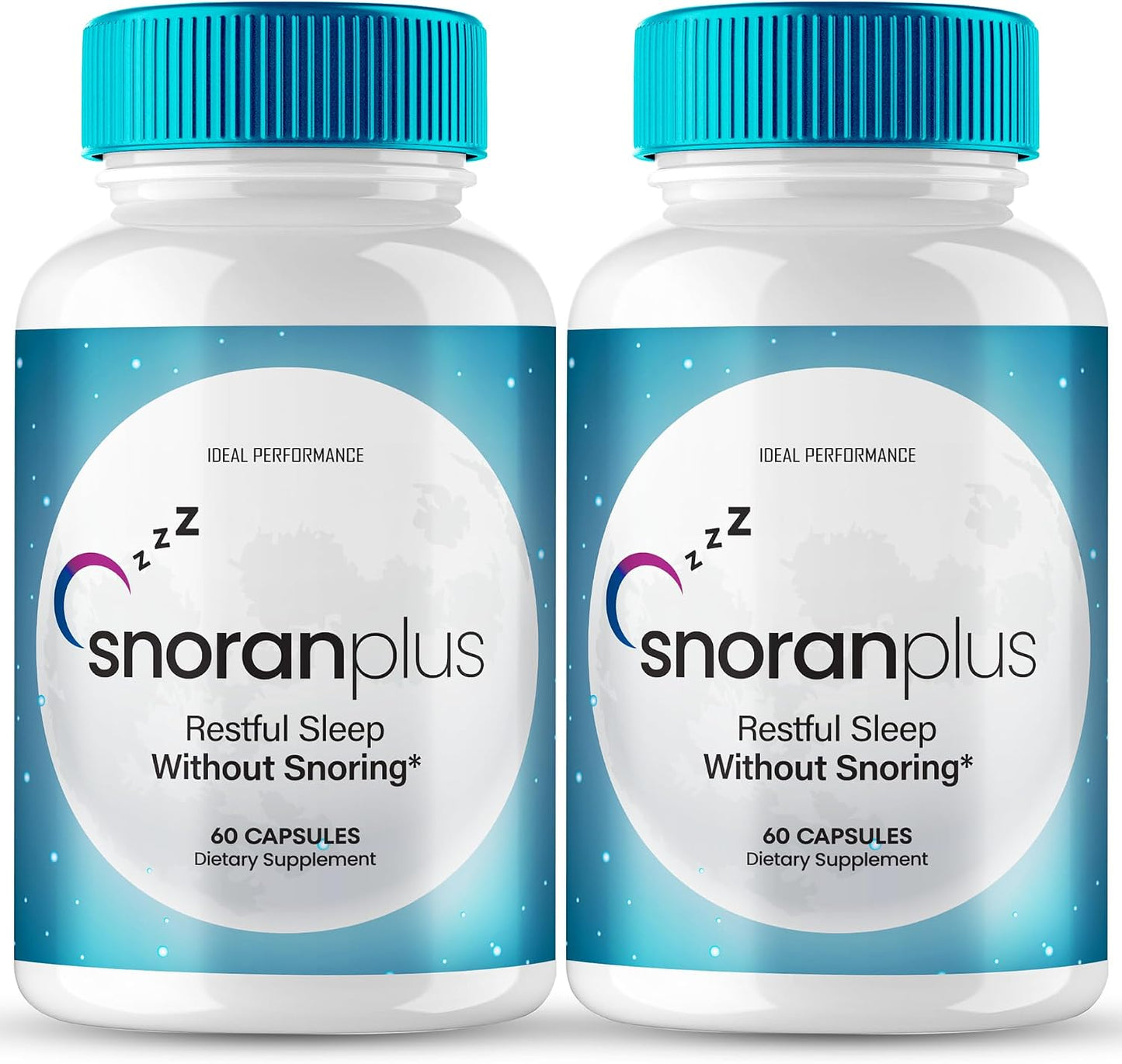 Snoran Plus Capsules (2 Pack) – Natural Supplement for Snoring and Breathing Support - görsel 1