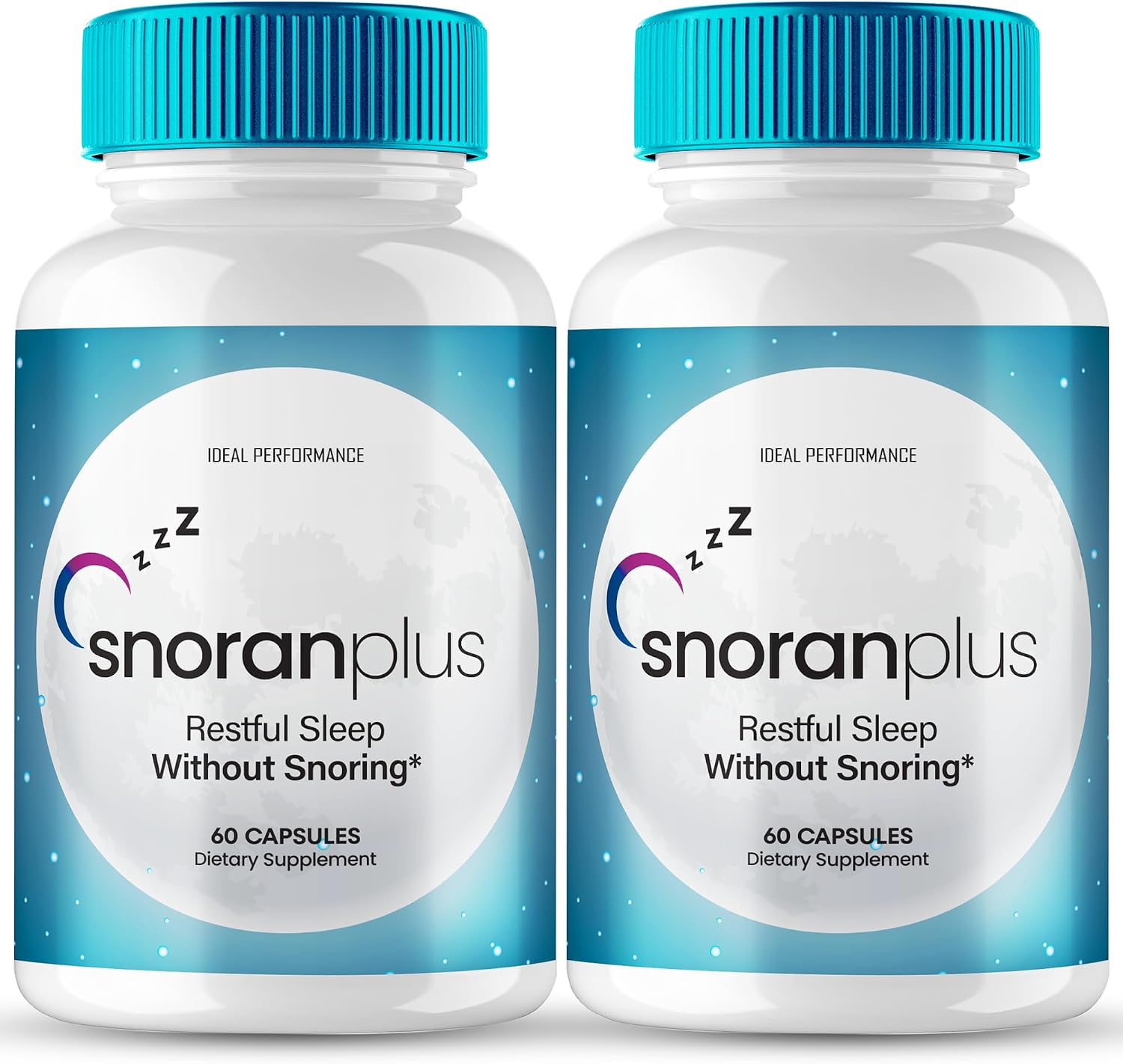 Snoran Plus Capsules (2 Pack) – Natural Supplement for Snoring and Breathing Support - görsel 1