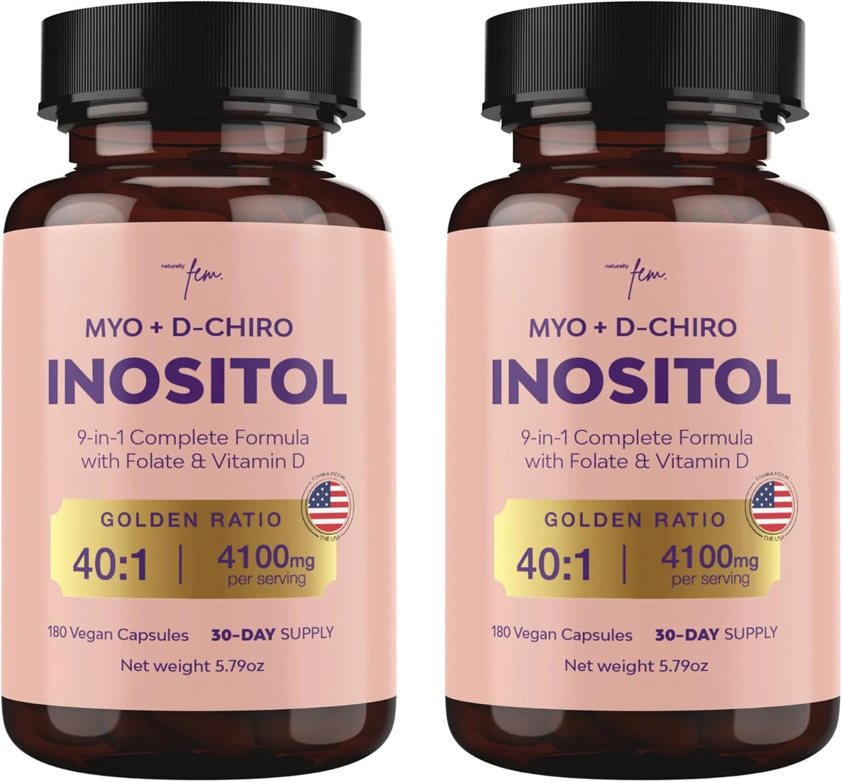 QSTA Myo-Inositol & D-Chiro Inositol – Hormonal Balance: Inositol supports ovarian function and hormone – Image 9