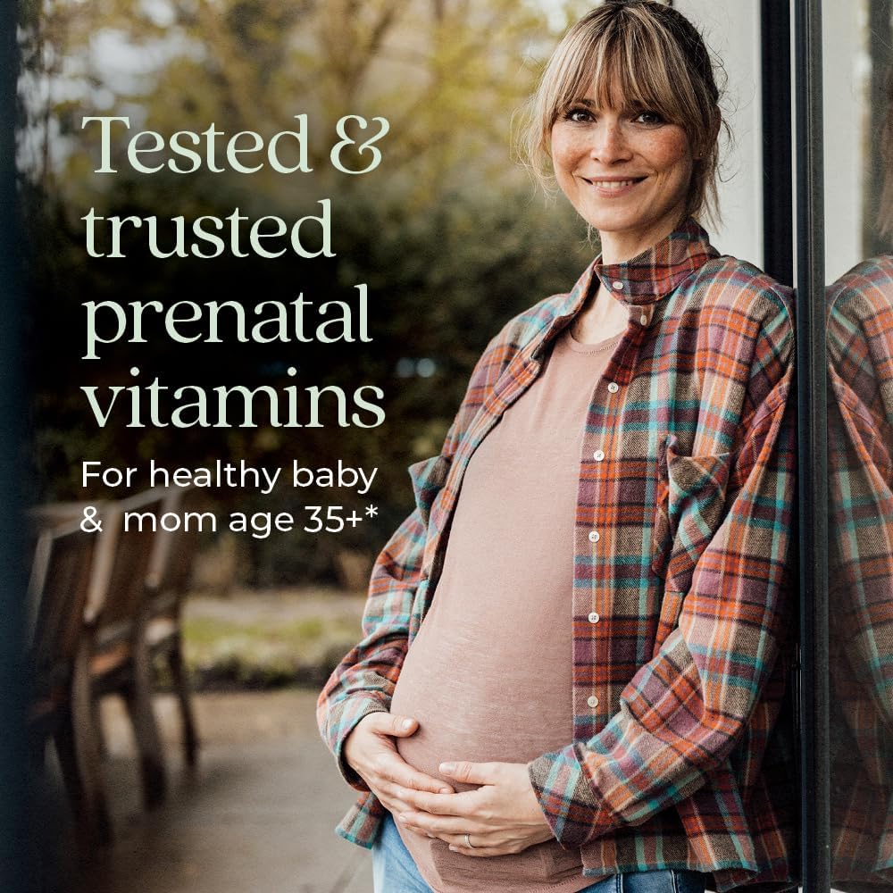 New Chapter Prenatal Vitamins – One Daily Multivitamin for Women 35+ with Methylfolate & Choline, 90 Tablets - görsel 2