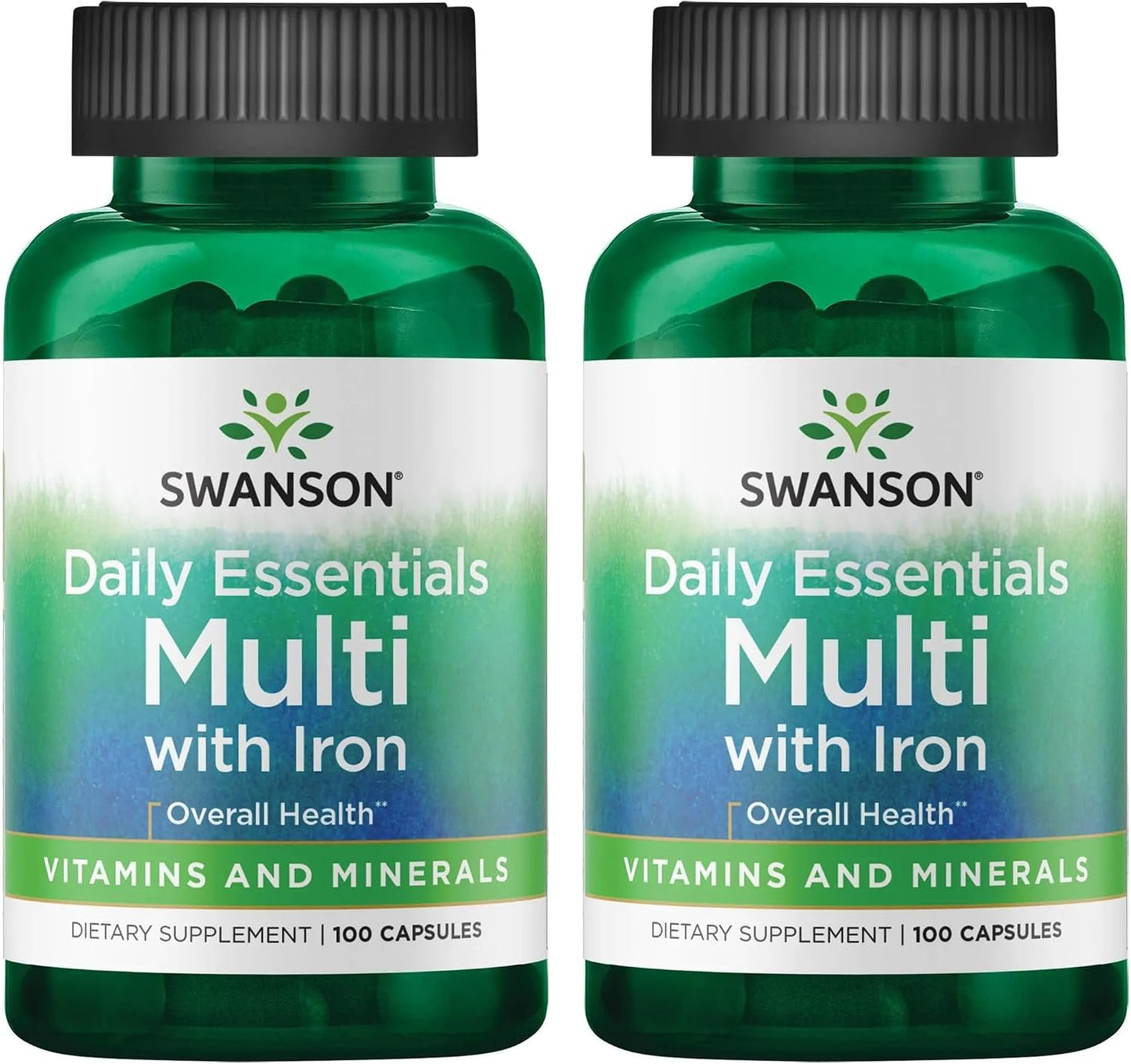 Swanson Multi and Mineral Daily Multivitamin and Multimineral Supplement, 100 Capsules - görsel 7