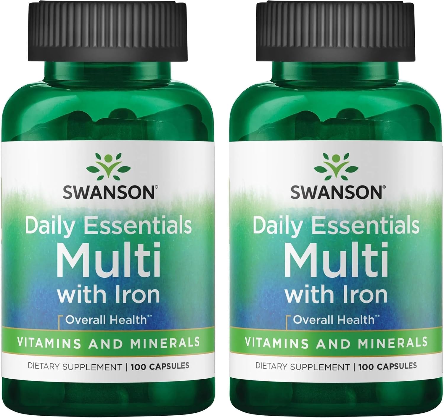 Swanson Multi and Mineral Daily Multivitamin and Multimineral Supplement, 100 Capsules - görsel 7