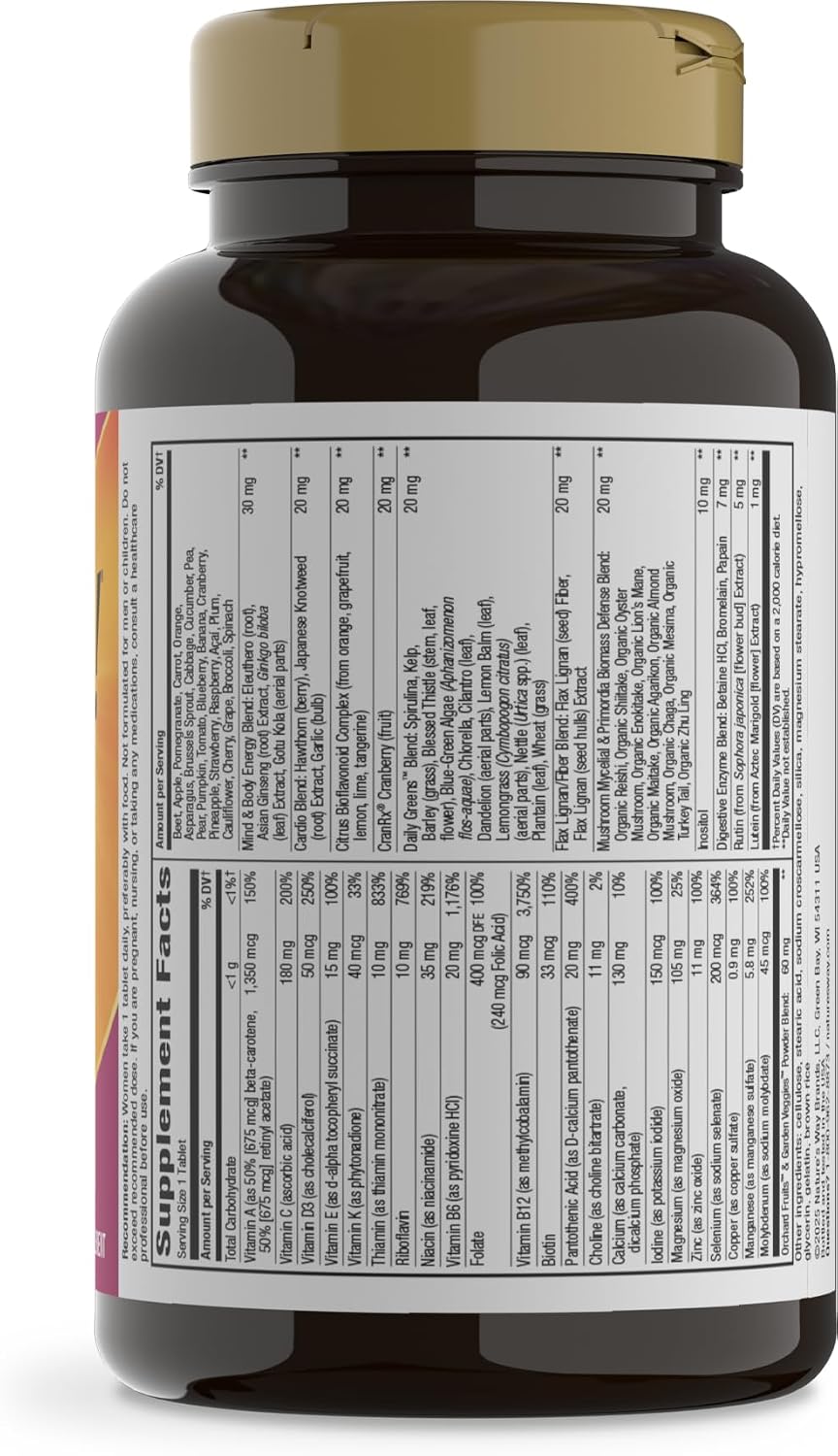 Nature's Way Alive! Ultra Potency Multivitamin for Women 50 Plus, 150 Tablets - görsel 9