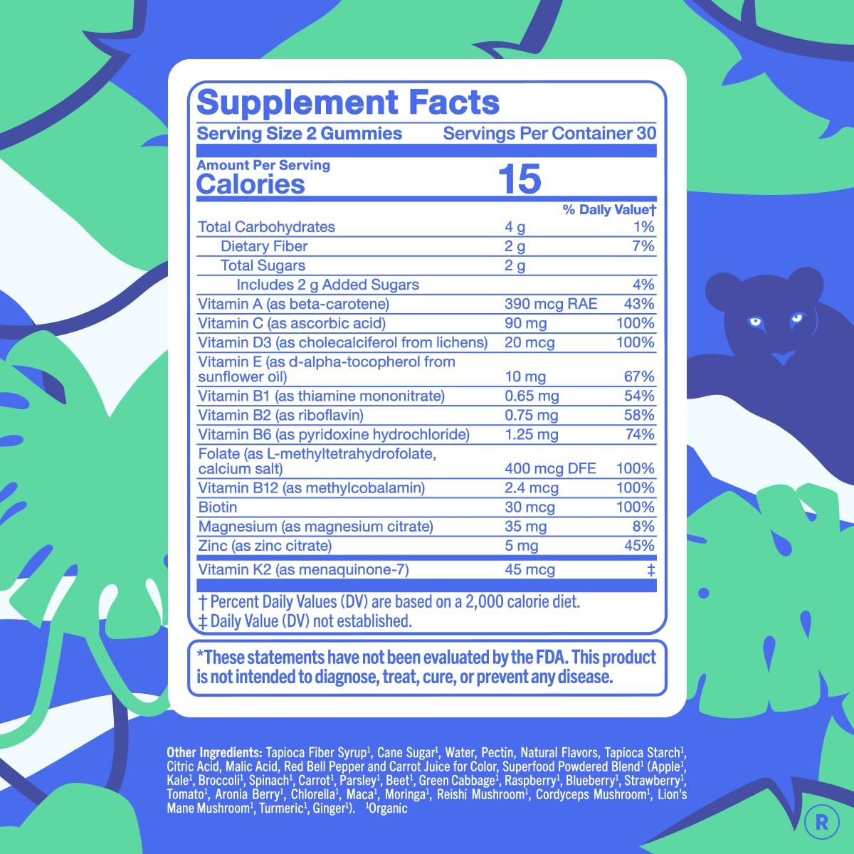 FIRST DAY Multivitamin for Men + Organic – Vitamin B2 (Riboflavin): Contributes to energy metabolism and protects – Image 3