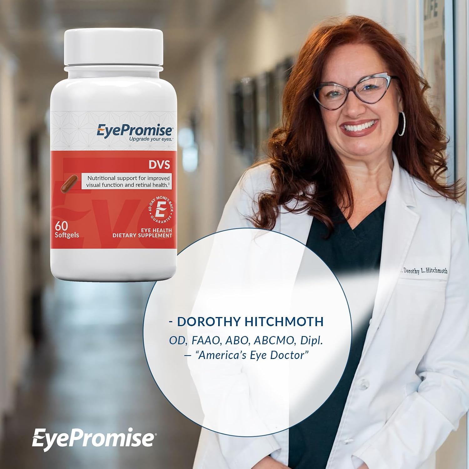 EyePromise DVS Eye Supplement – 60 Softgels (30-Day Supply) - görsel 6