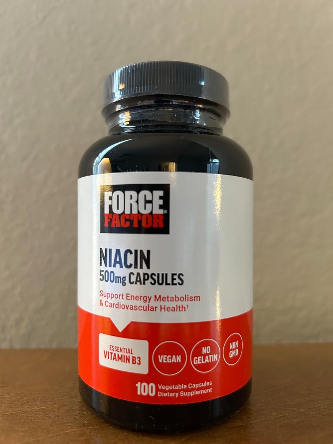 Force Factor Niacin 500mg – Vitamin B3 Supplement for Heart Health & Energy – Image 9
