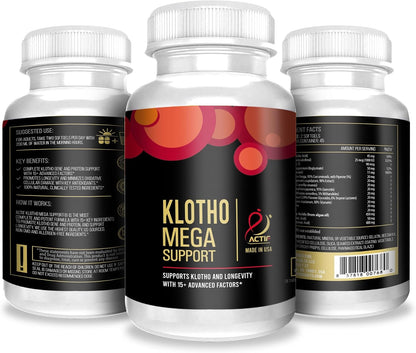 ACTIF Klotho Mega Support with 20+ Advanced – Mood Support – Balanced klotho levels are linked to neurotransmitter – Image 4
