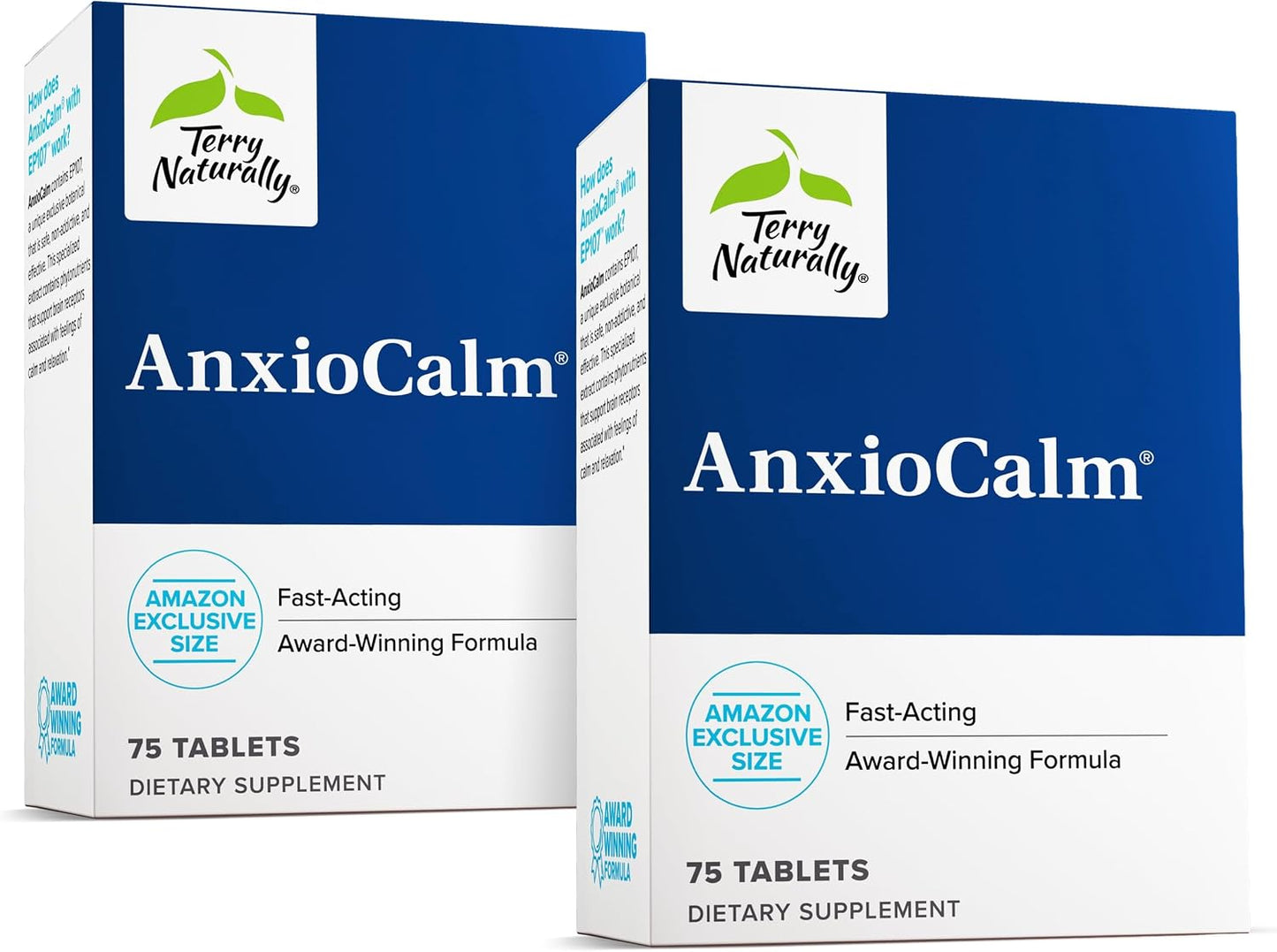 Terry Naturally AnxioCalm - Calming Support Supplement - 75 Tablets - görsel 1