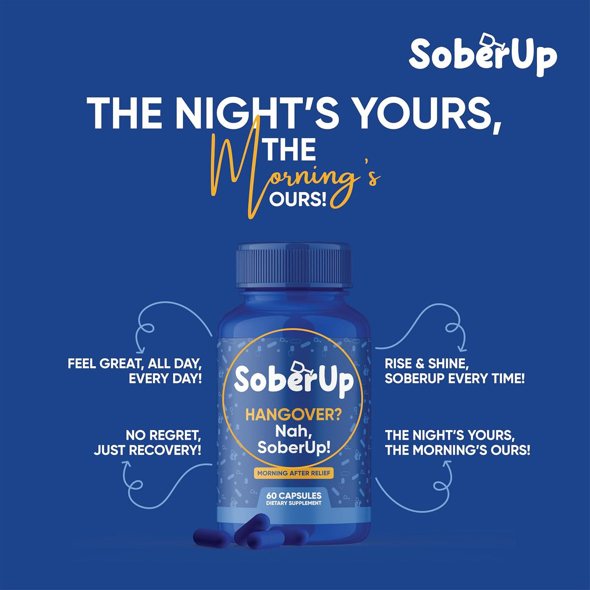 SoberUp Recovery Boost – Hydration, – Ingredients: Opt for proven ingredients like DHM, milk thistle, and B – Image 5