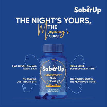 SoberUp Recovery Boost – Hydration, – Ingredients: Opt for proven ingredients like DHM, milk thistle, and B – Image 5