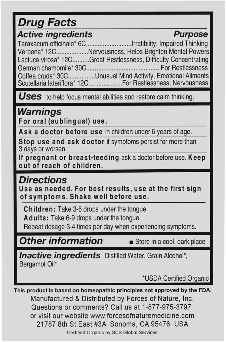 Forces of Nature Focus More – Homeopathic – Green Coffee – Provides natural antioxidant support without the – Image 5