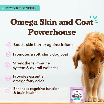 Natural Dog Company Omega Chews for Dogs – Joint Mobility: EPA and DHA support joint health by helping maintain – Image 2