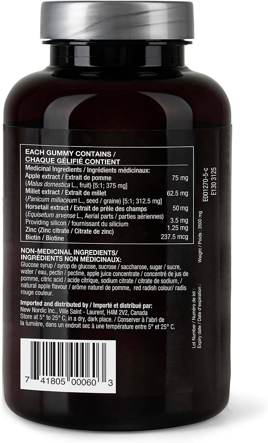 NEW NORDIC Hair Volume Daily Biotin Support Gummies - görsel 2