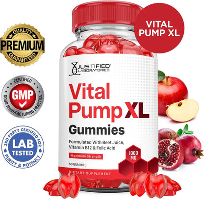 Justified Laboratories Vital Pump XL – Vegans and vegetarians – A plant-based source of vitamin B12 and folate, – Image 2