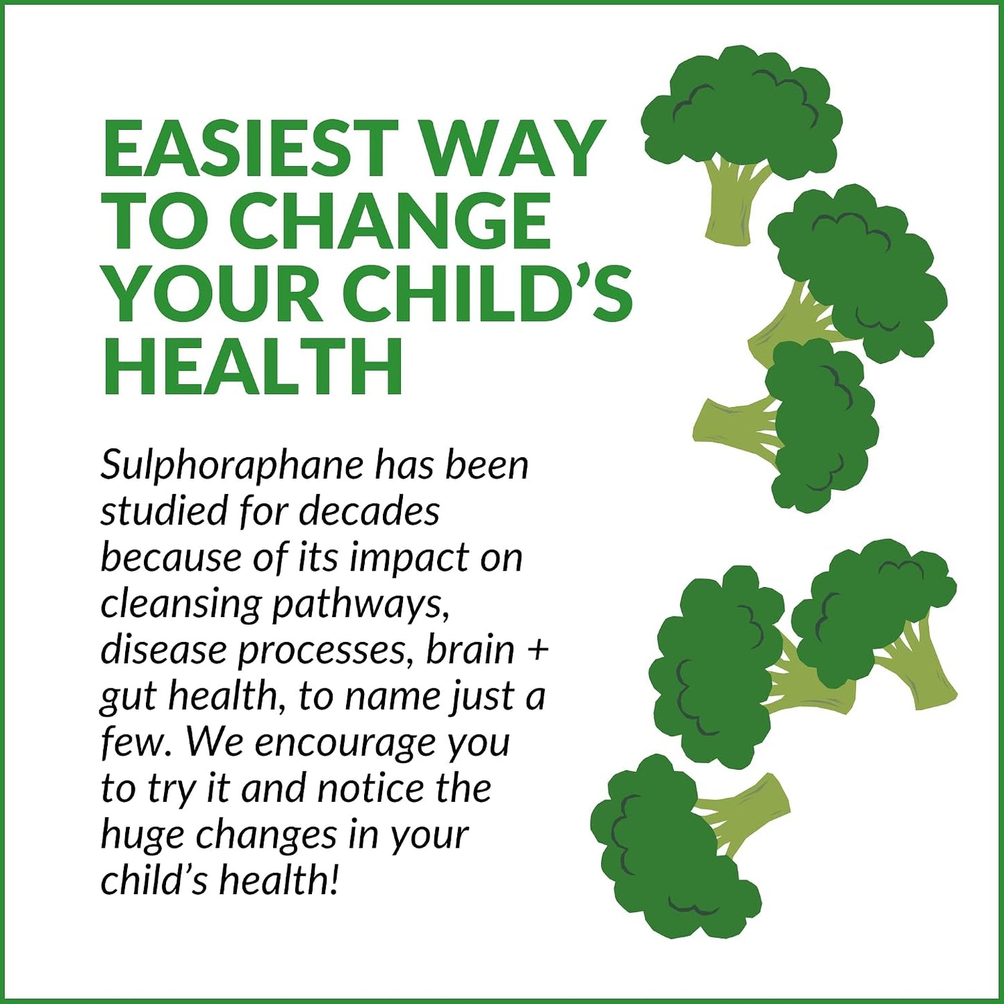 BrocElite Kids Broccoli Supplement with Stabilised Sulforaphane – 60 Vegan Capsules - görsel 6