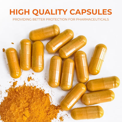 Empty Gelatine Capsules Size 5 (100 Pack) - Very Small Empty Capsules for DIY Filling with 2 Filling Spoons