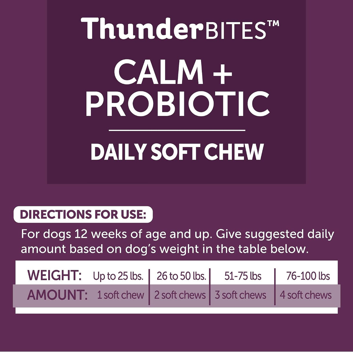 ThunderBites Calm + Probiotics for Dogs – Support immune defence – A healthy gut means a stronger immune system, – Image 6