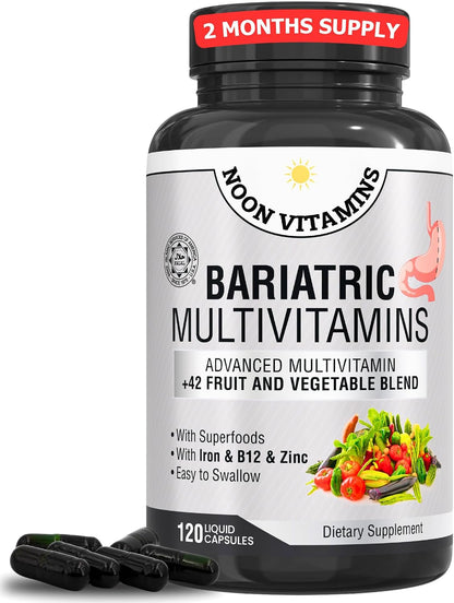 Bariatric Multivitamin with Iron for Women's – Iron : Helps transport oxygen in the blood, keeping your energy up – Image 1