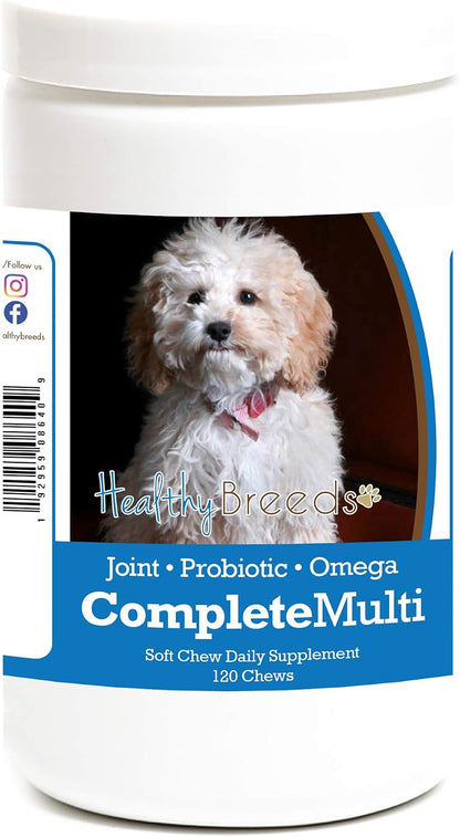 Healthy Breeds Giant Schnauzer All in One Multivitamin Soft Chew, 120 Count