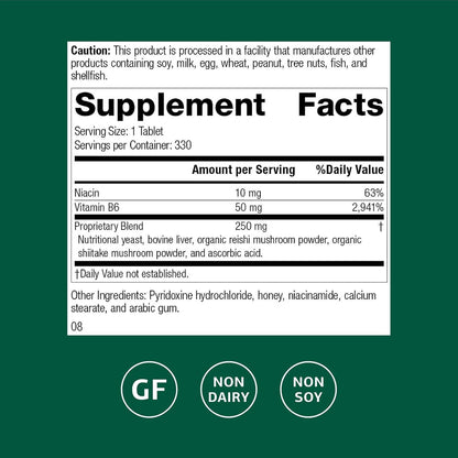 Standard Process B6-Niacinamide – 330 Tablets