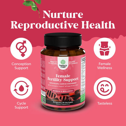 Fertility Supplements for Women's & Men – – Coenzyme Q10 (CoQ10, Men): An antioxidant that supports mitochondrial – Image 7