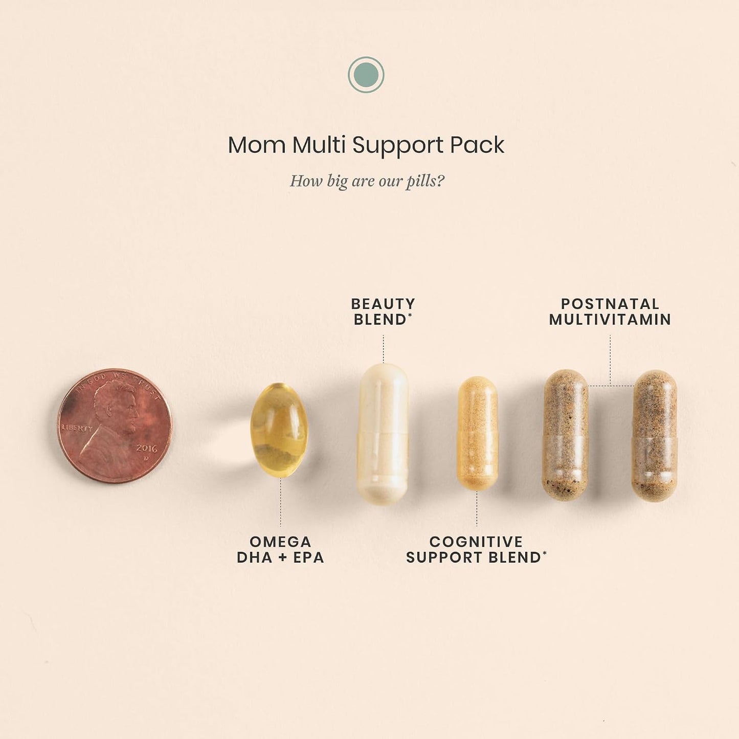 Perelel Mother Multi Support Pack - Postnatal Vitamins with Omega-3 DHA, Iron, Collagen & Vitamin B12 - 30 Daily Pill Packs - görsel 7