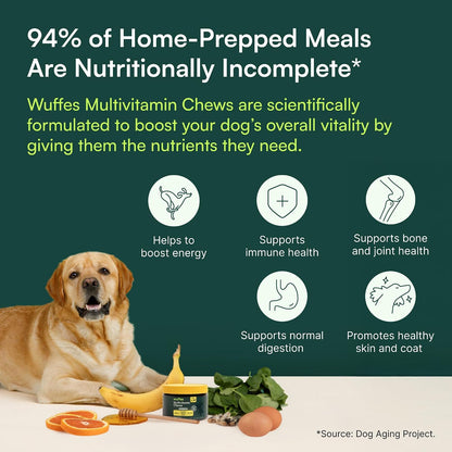 Wuffes 23-in-1 Dog Multivitamin Soft Chews – – Vitamin C: An antioxidant that helps neutralise free radicals. – Image 7