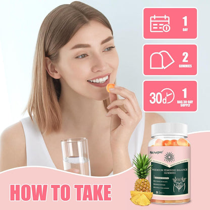SUWENY Pineapple Gummies for Women's – – Digestive Wellbeing: Bacillus coagulans is known to support gut health, – Image 3