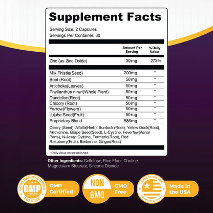 Steel Bite Pro - 23 Plant-Based Ingredients – Milk Thistle: Often used to support liver health and overall – Image 3
