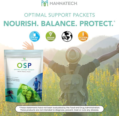 Mannatech Optimal Support Packets – Daily Multivitamin with Ashwagandha, 60 Sachets – Image 5