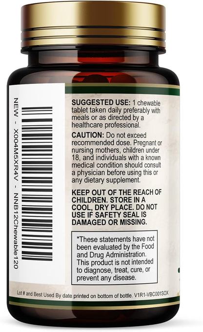 Nature's Nutrition Vitamin B12 1000 mcg – People with digestive conditions: Conditions like Crohn’s disease, – Image 8
