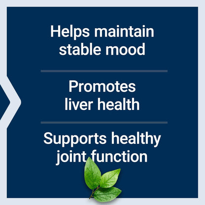Life Extension SAMe 400 mg – S-Adenosyl-Methionine Supplement for Mood, Joint & Liver Support, 60 Enteric-Coated Tablets