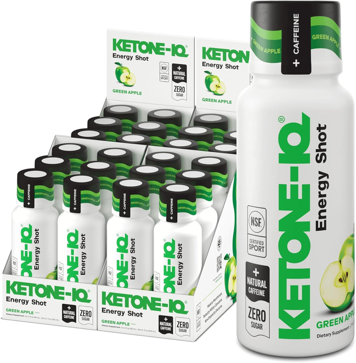 Ketone-IQ Caffeine Performance Energy Shots – Clean Energy for Focus & Endurance, 5g Ketones, 100mg Green Tea Caffeine, B – Image 8