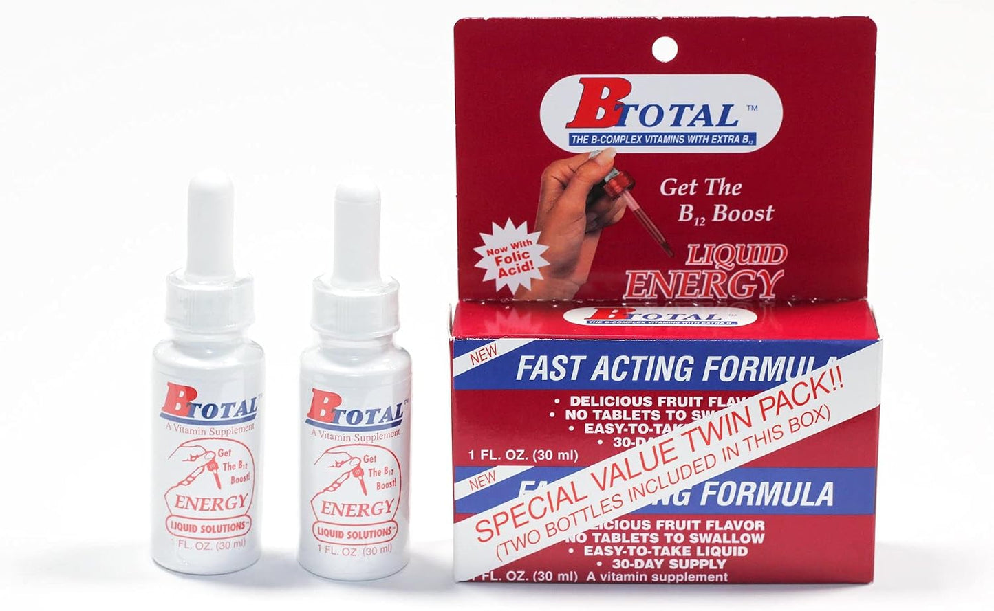 Kaxilu Sublingual Vitamin Supplement - B-Total Twin Pack, 2 x 60 mL - görsel 4