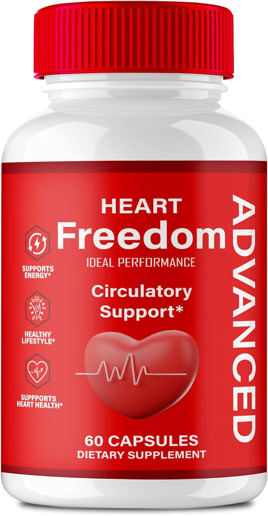 Heart Freedom Capsules - Official – Energy Support: The formula helps maintain healthy energy metabolism, so you – Image 1